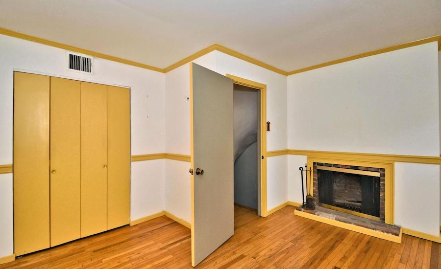 second-floor bedroom