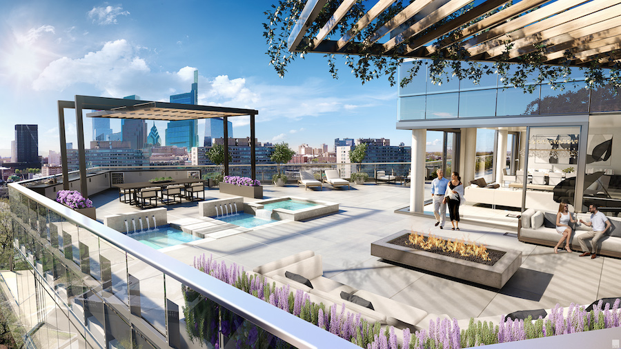 condo for sale Logan Square penthouse condo for sale Logan Square penthouse east terrace