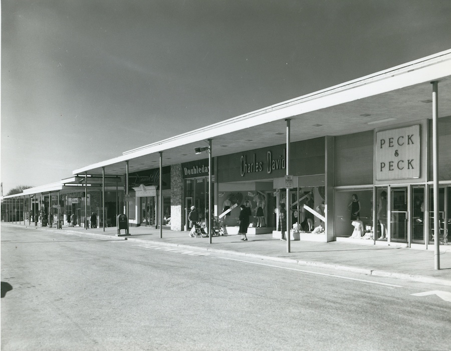 delwyn apartment profile section of shopping center