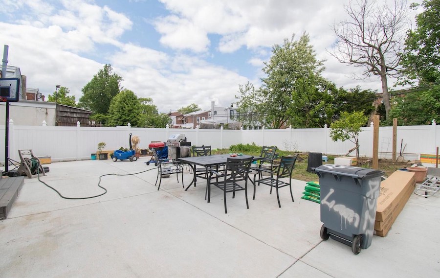 house for sale rebuilt wissinoming traditional backyard