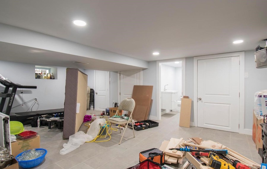 basement family/rec room