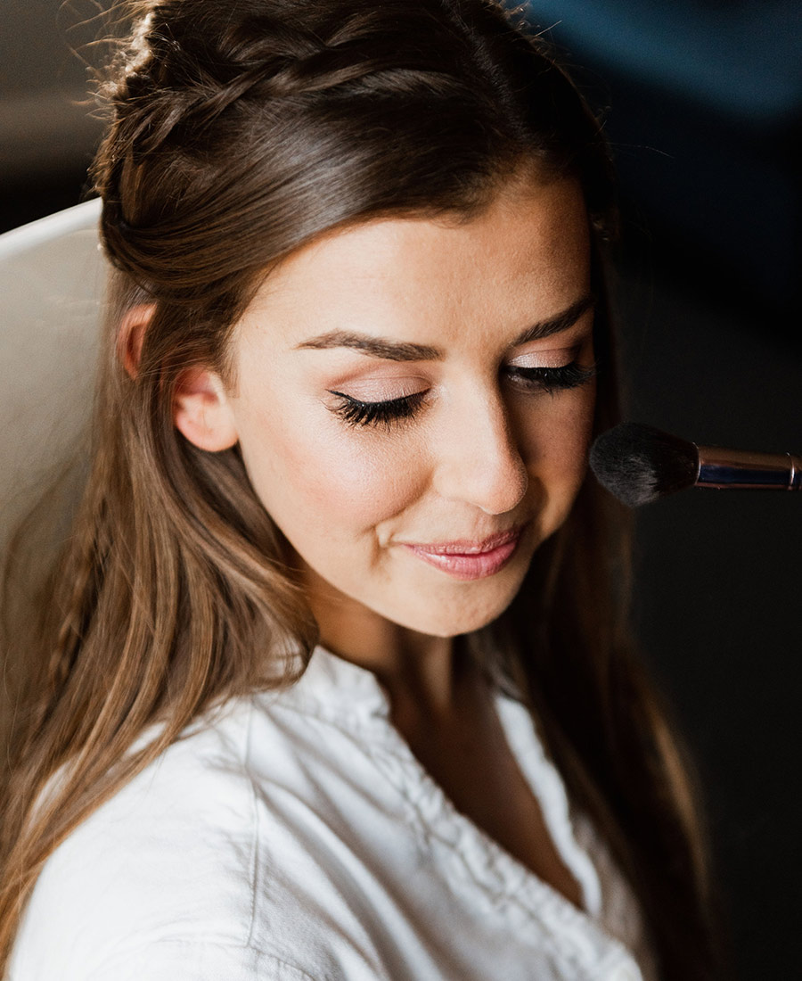 bridal hair and makeup