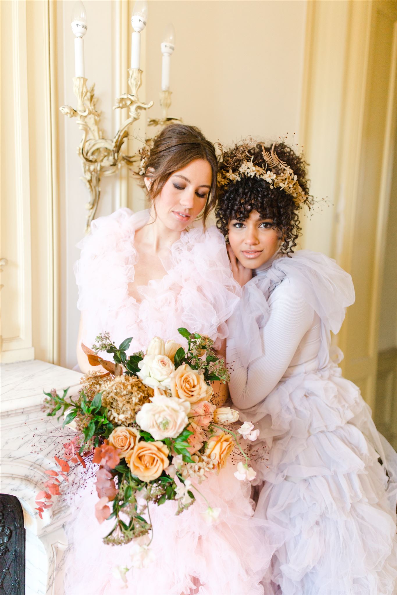 bridal hair
