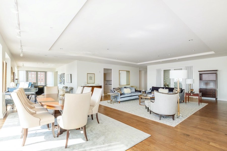 condo for sale 1706 Rittenhouse full-floor main living area