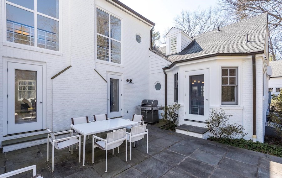 rear patio