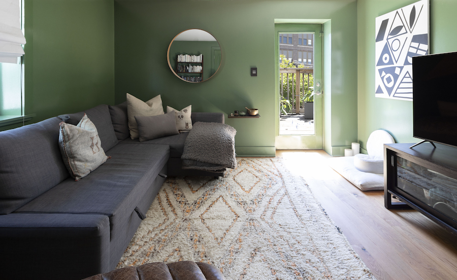 second-floor bedroom