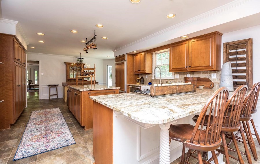 house for sale Blue Bell colonial farmhouse kitchen