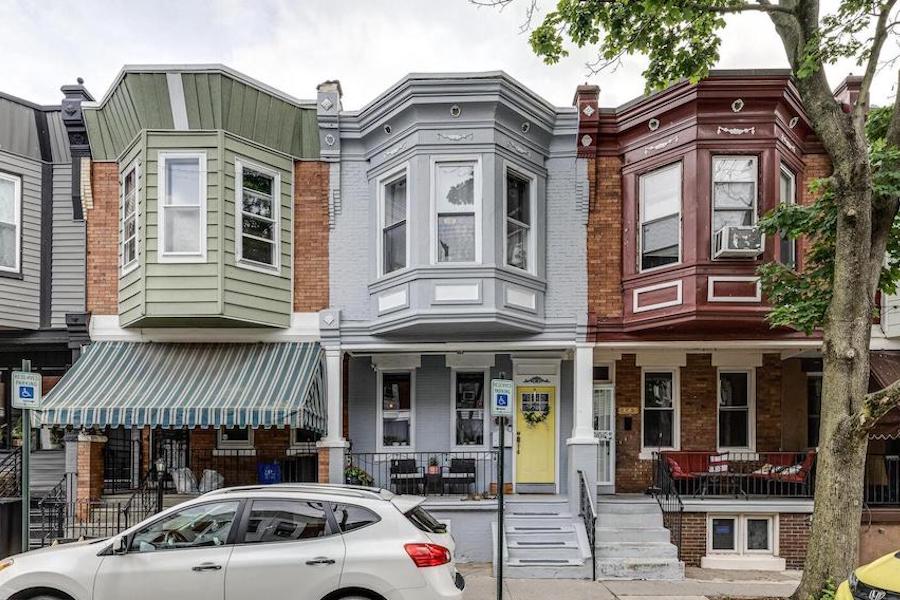 house for sale Brewerytown tiki bar exterior front