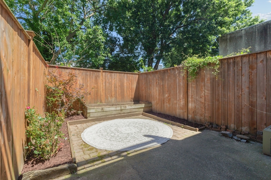 rear patio