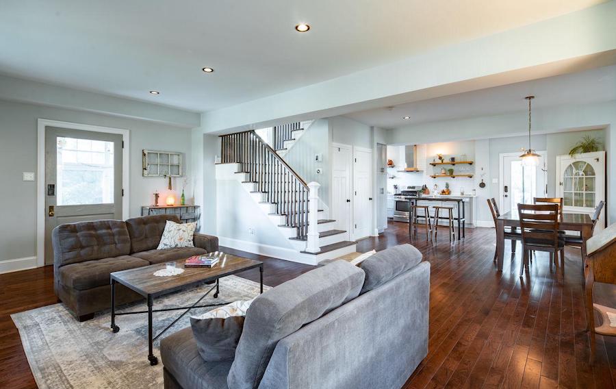 house for sale renovated Lansdowne foursquare main floor