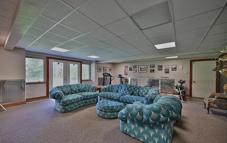 rec room and gym