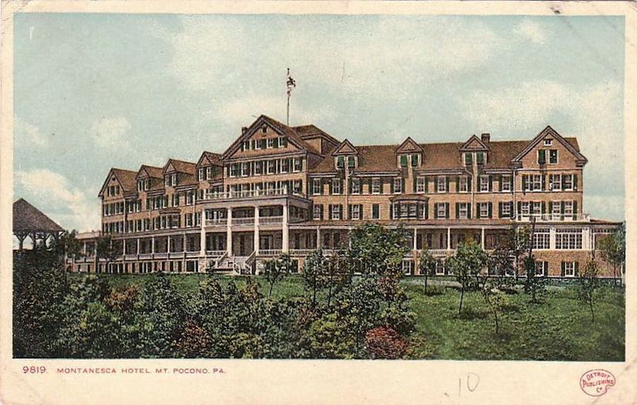 house for sale Mt. Pocono Norman manor Montanesca Hotel
