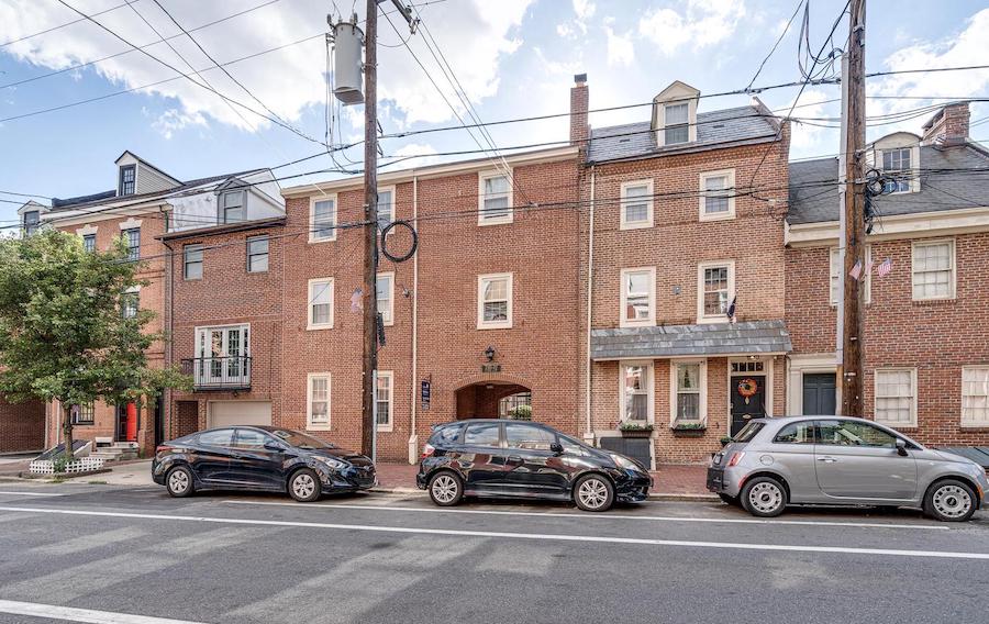 house for sale queen village midcentury courtyard trinity clymer court