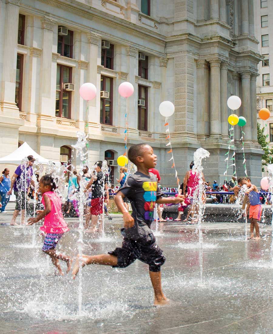 philadelphia spraygrounds water fun