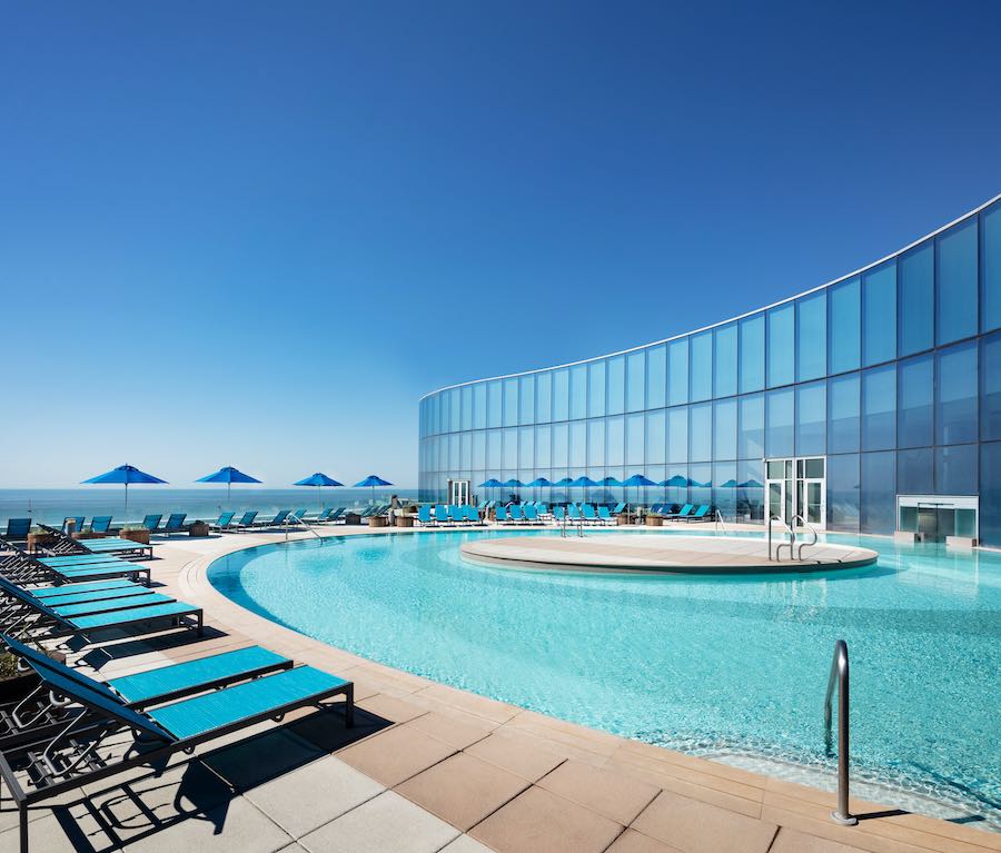 the eclipse pool at ocean casino resort is one of the fun things to do with kids in atlantic city