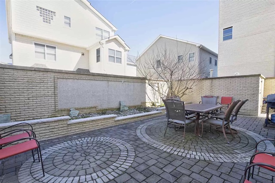 rear patio