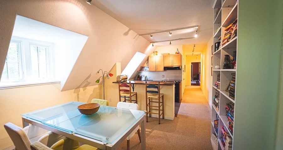 accessory apartment dining room and kitchen