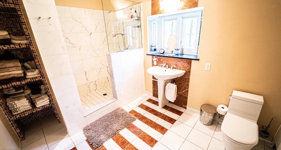 primary bathroom