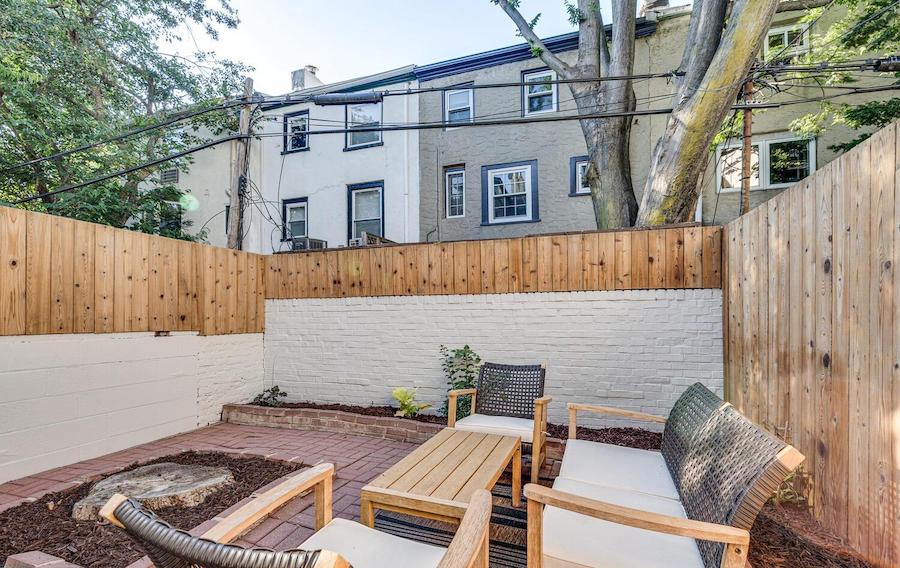 rear patio