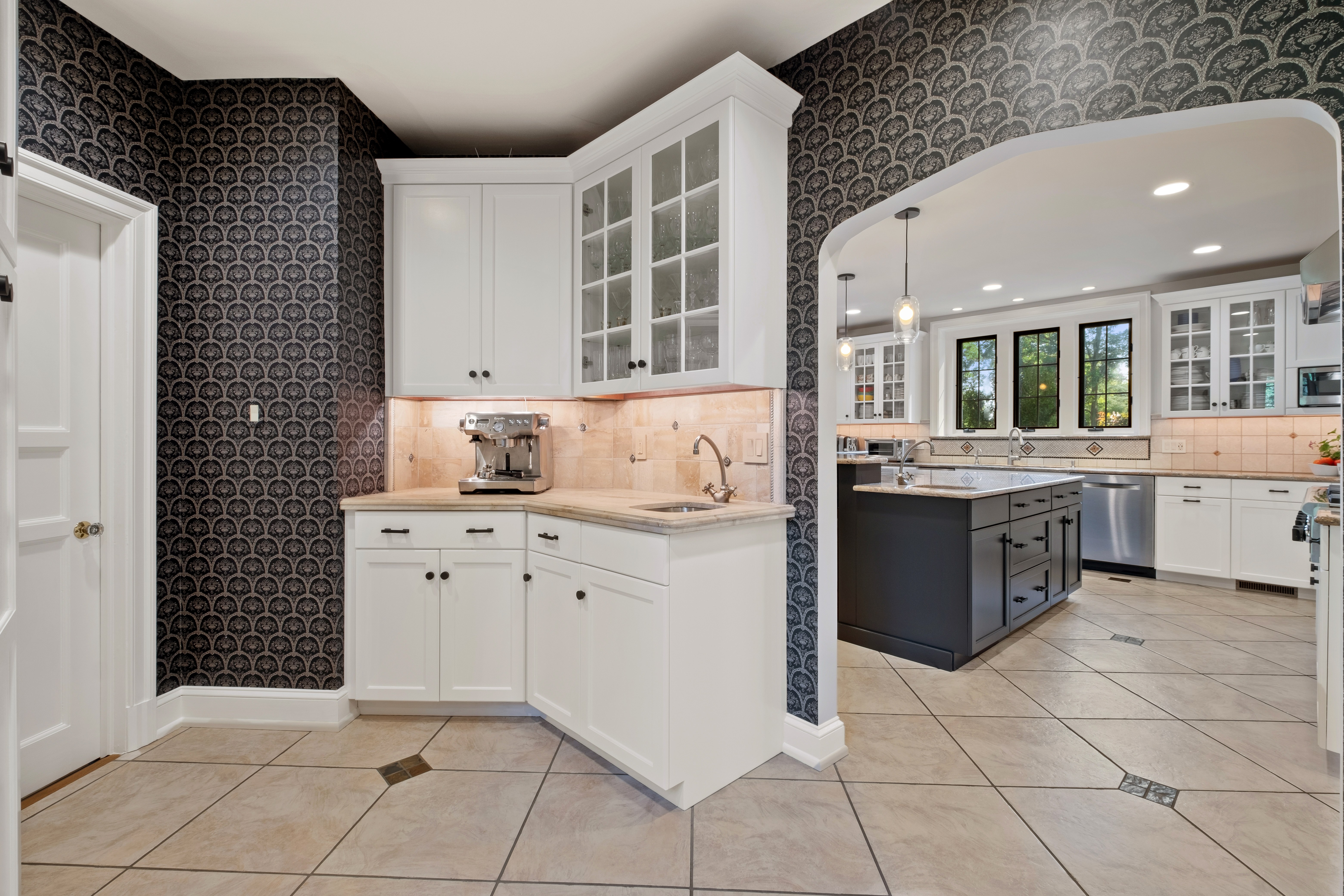 house for sale Merion Station Italianate butler's pantry