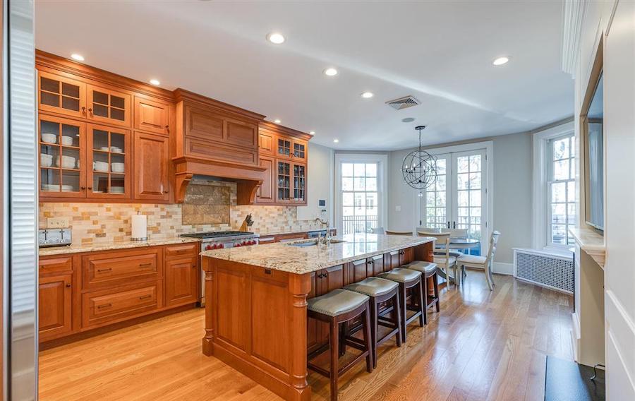 kitchen and breakfast nook