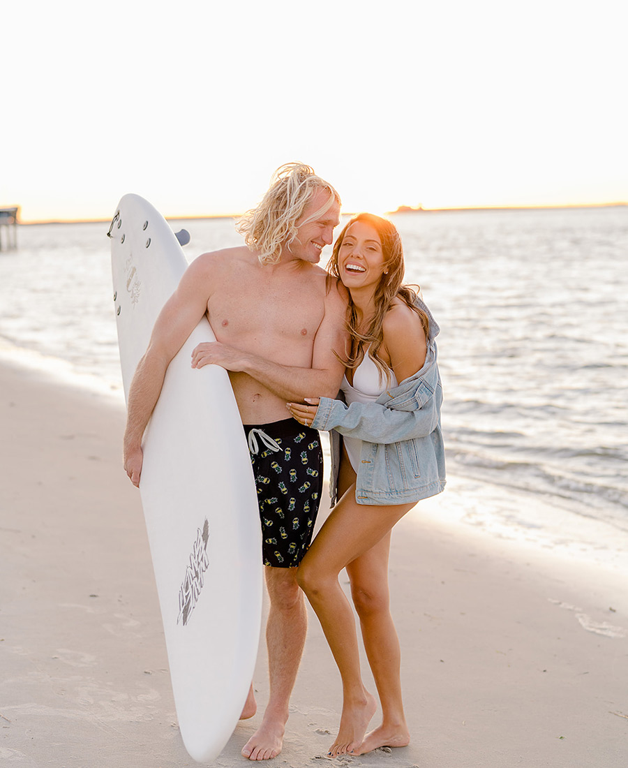 Jersey Shore engagement shoot