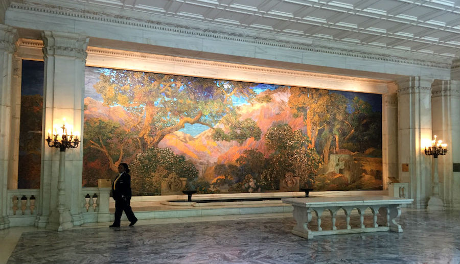 the curtis penthouse profile dream garden mural
