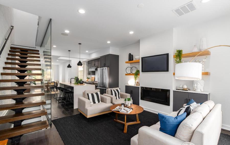 house for sale graduate hospital rebuilt rowhouse main floor