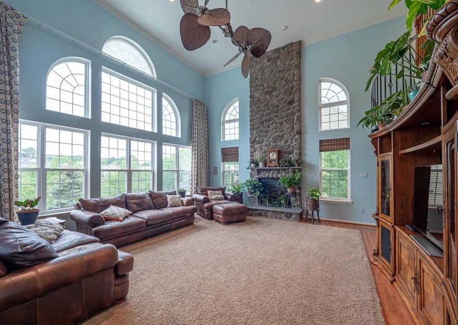 house for sale North Coventry neotraditional family room