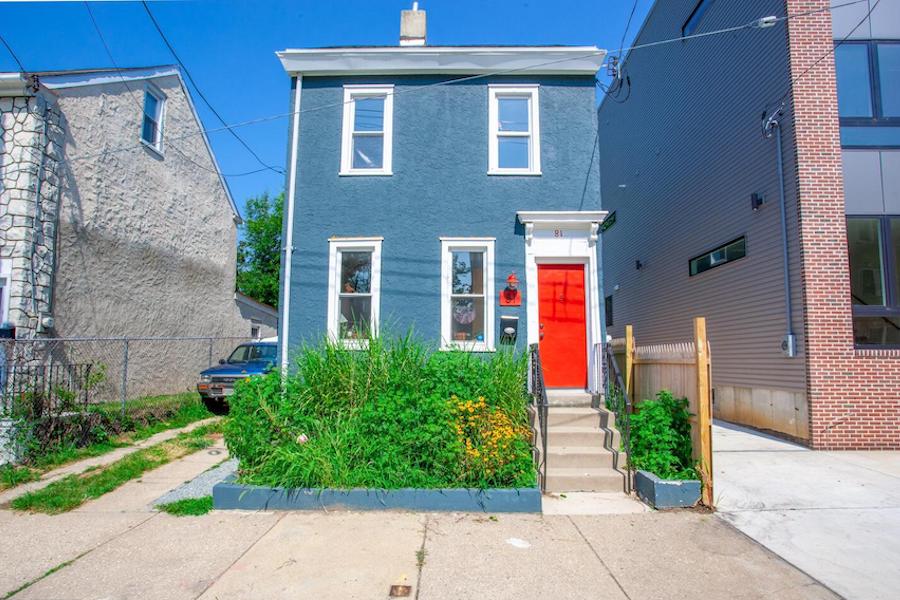renovated mt. airy house for sale front elevation