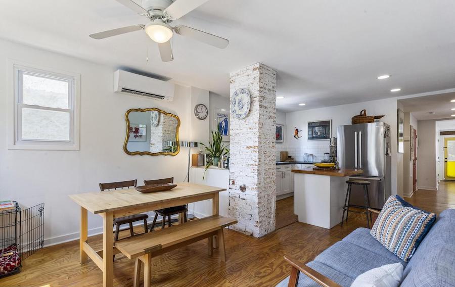 renovated mt. airy house for sale main floor