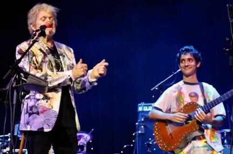 a paul green rock academy student performing on the jon anderson tour