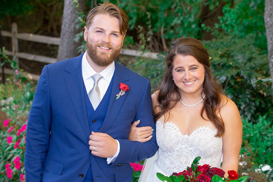 Newtown Square backyard wedding