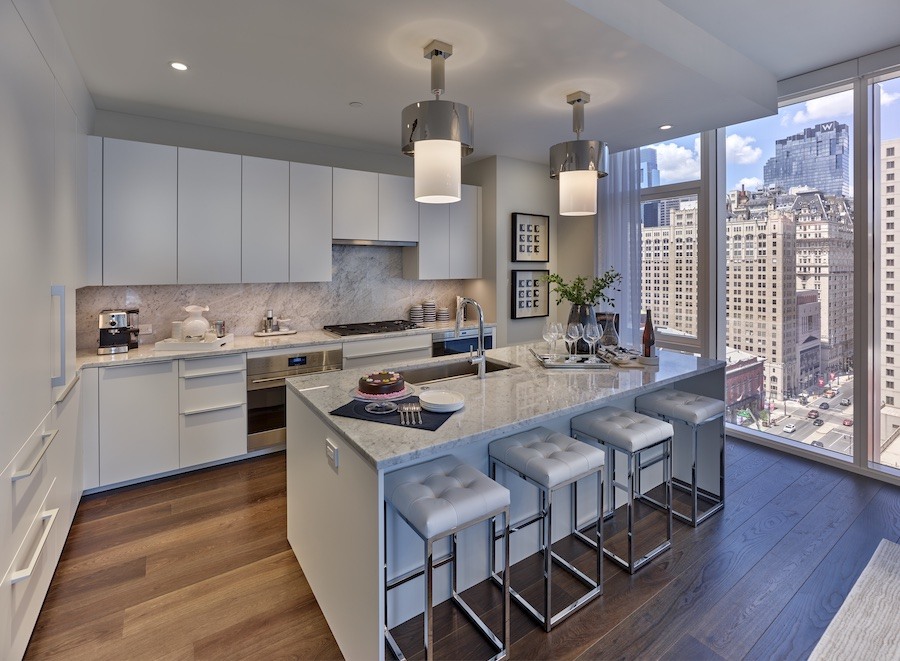 arthaus model unit tour kitchen unit 1804