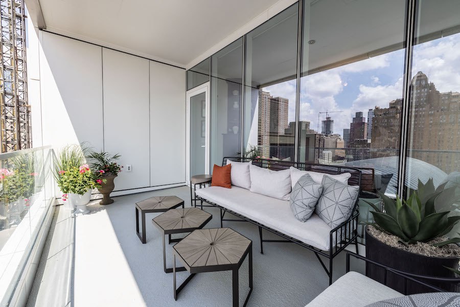 arthaus model unit tour 1804 balcony