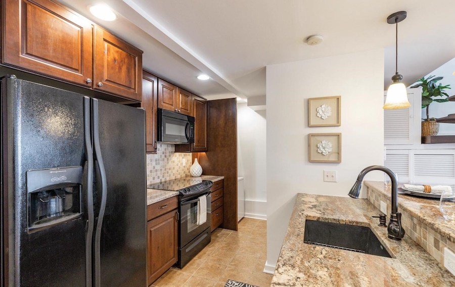 condo for sale bella vista historic loft kitchen