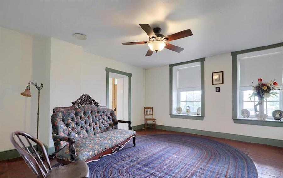 living room, 1761 wing