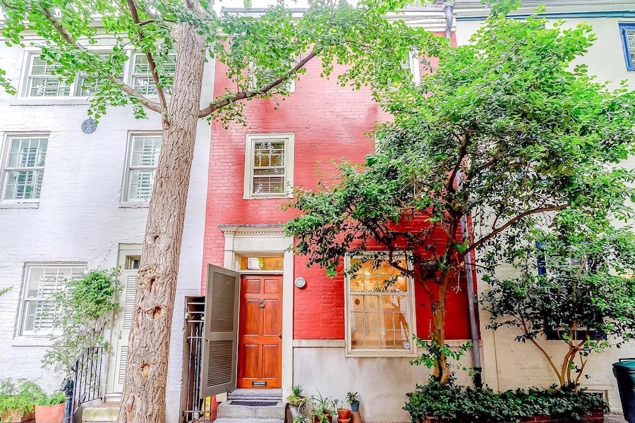 house for sale fitler square double trinity exterior front