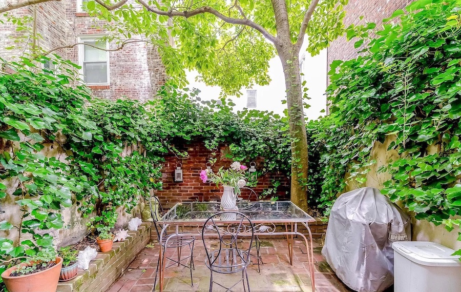 house for sale fitler square double trinity rear patio