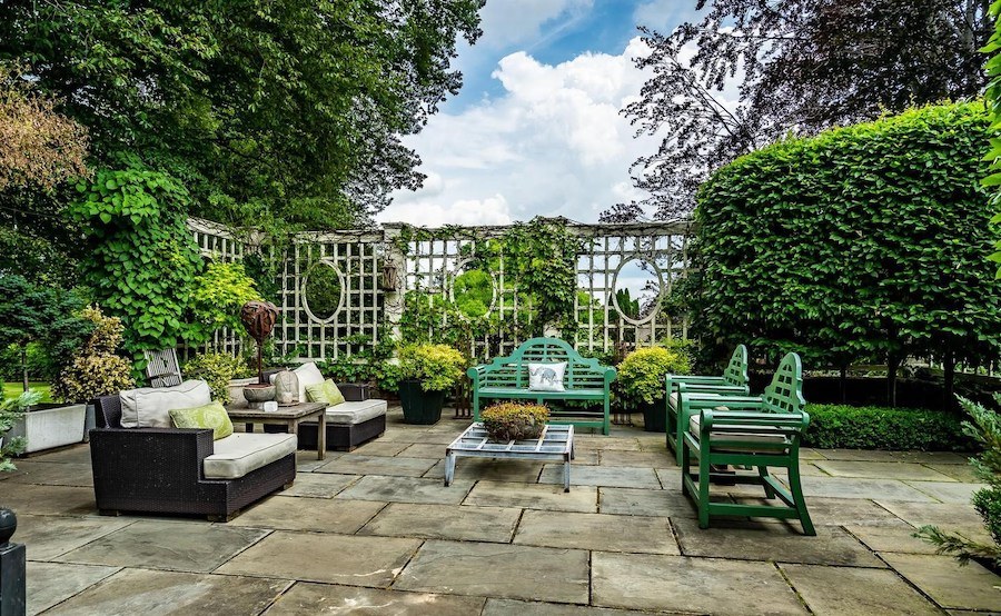 rear patio