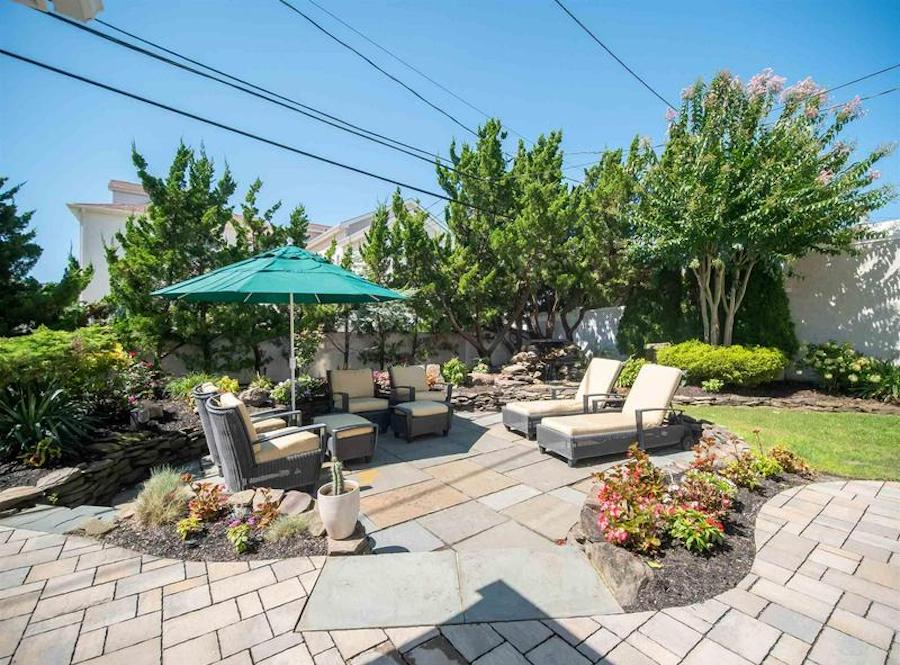 rear patio