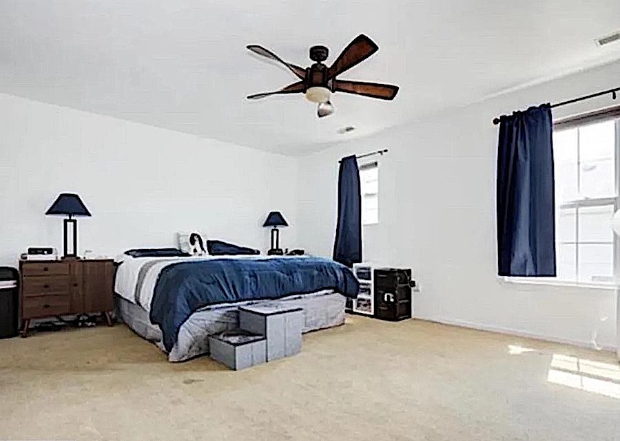 primary bedroom