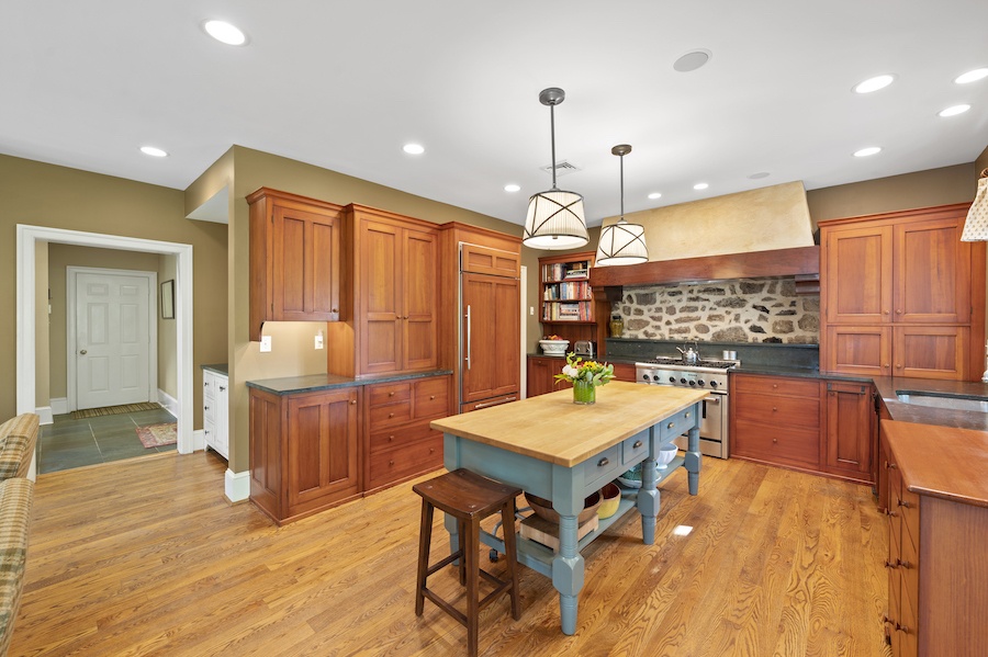 house for sale updated st. davids colonial kitchen