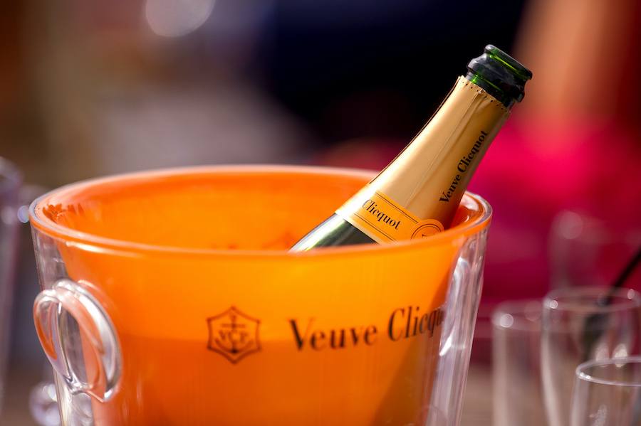 A bottle of Veuve Clicquot, Pennsylvania liquor rationing list