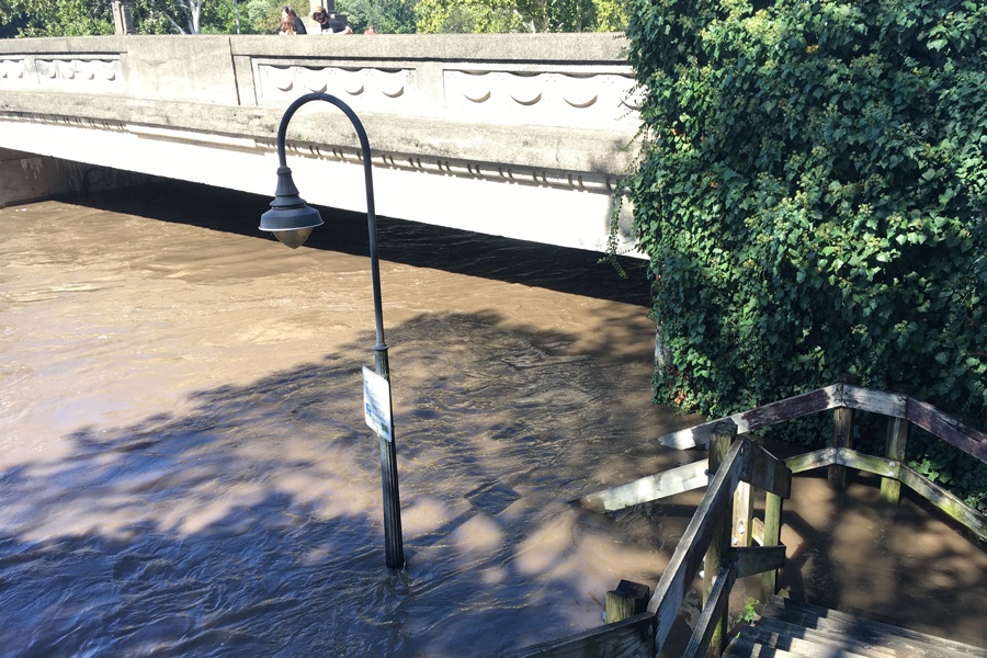 schuylkill river flooding hurricane ida