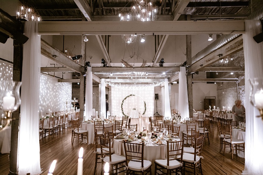 industrial wedding venues