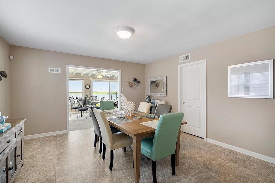 house for sale brigantine bayside dining room