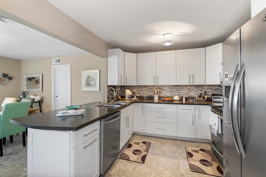 house for sale brigantine bayside kitchen