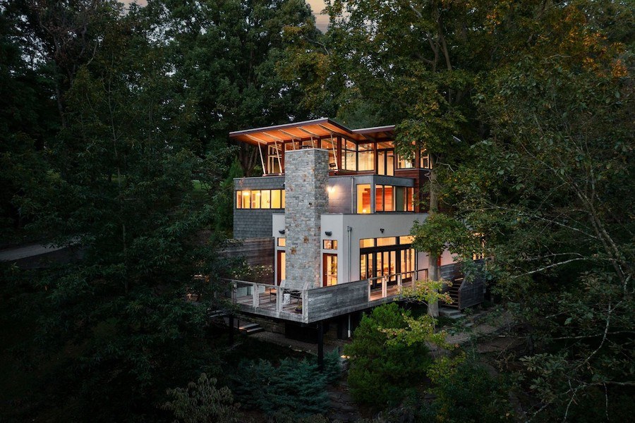 house for sale chestnut hill modern exterior rear