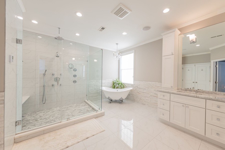 primary bathroom